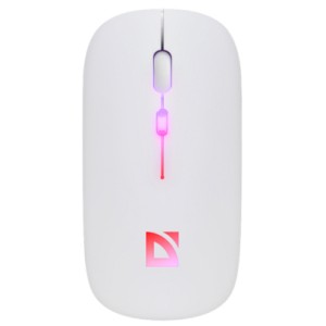 Мышка Defender Touch MM-997 Silent Wireless RGB White (52998)