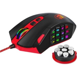 Мышка Redragon M901-2 MMO USB Black (78177)