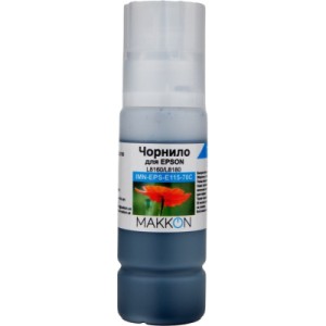 Чернила Makkon для Epson L8160/L8180 (C13T07D24A) (115) 70 мл cyan (IMN-EPS-E115-70C)