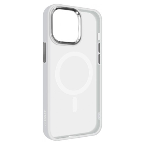 Чехол для мобильного телефона Armorstandart Unit MagSafe Apple iPhone 15 Pro Max Matte Clear Silver (ARM69350)