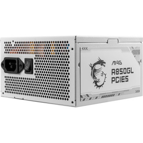 Блок питания MSI 850W (MAG A850GL PCIE5 WHITE)