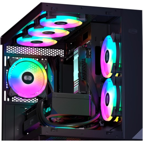 Кулер для корпуса PcCooler F3 T120 ARGB 3 in 1 Black