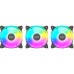 Кулер для корпуса PcCooler F3 T120 ARGB 3 in 1 Black