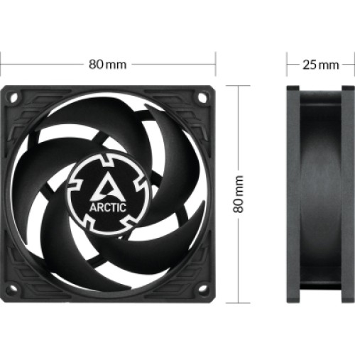 Кулер для корпуса Arctic P8 MAX (ACFAN00286A)