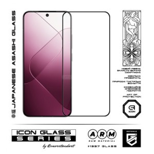 Стекло защитное Armorstandart Icon Xiaomi 14 Black (ARM72902)