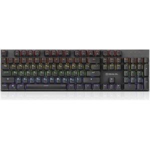 Клавіатура REAL-EL M 13 USB Grey (EL123100045)