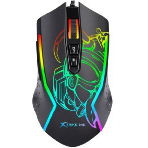 Мишка Xtrike ME GM-327 USB RGB Black (GM-327)