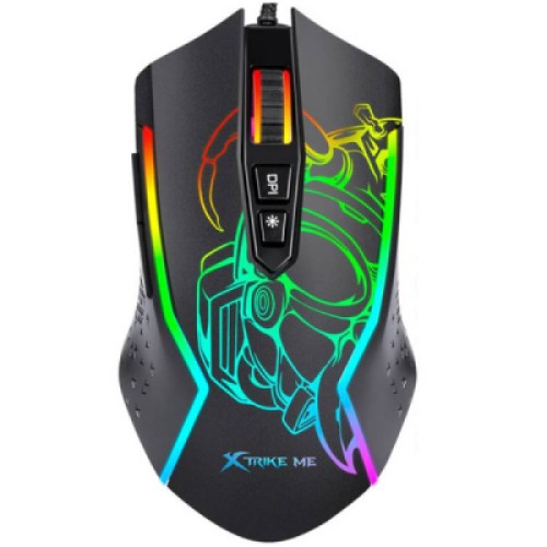 Мышка Xtrike ME GM-327 USB RGB Black (GM-327)