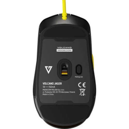 Мышка Modecom Jager Volcano RGB Hot-Swap Custom USB Black (M-MC-JAGER-100)