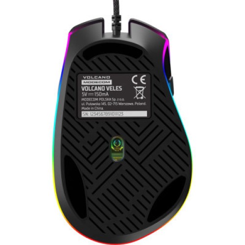 Мышка Modecom Veles Volcano RGB USB Black (M-MC-VELES-100)