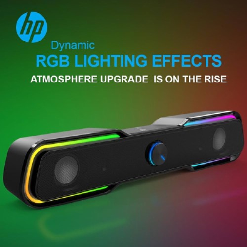 Акустическая система HP DHE-6002 6Вт RGB 3.5мм + USB (DHE-6002)