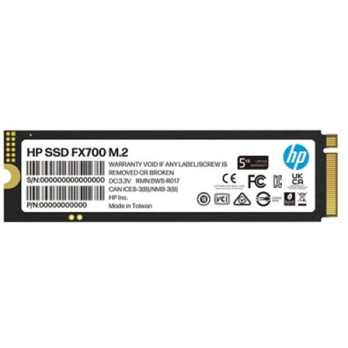 Накопитель SSD M.2 2280 512GB FX700 HP (8U2N1AA)