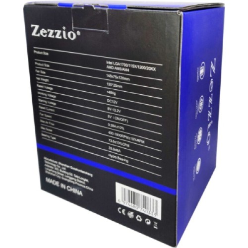 Кулер для процессора Zezzio ZH-C400 V2