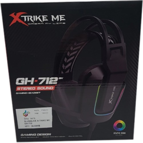 Наушники Xtrike ME GH-712 Black (GH-712)