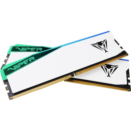 Модуль памяти для компьютера DDR5 64GB (2x32GB) 6200 MHz Viper Elite 5 RGB Patriot (PVER564G62C42KW)