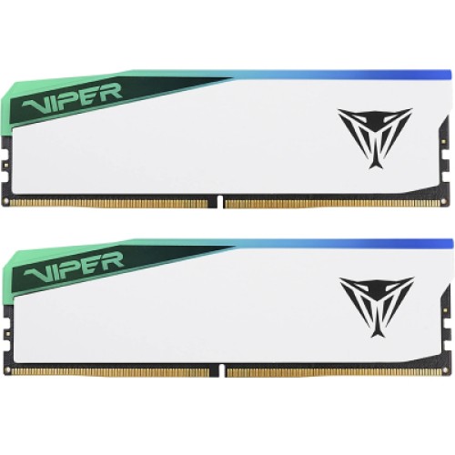Модуль памяти для компьютера DDR5 64GB (2x32GB) 6200 MHz Viper Elite 5 RGB Patriot (PVER564G62C42KW)