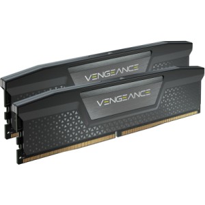 Модуль пам'яті для комп'ютера DDR5 64GB (2x32GB) 5200 MHz Vengeance Black Corsair (CMK64GX5M2B5200C40)