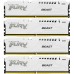 Модуль памяти для компьютера DDR5 128GB (4x32GB) 5600 MHz FURY Beast White Kingston Fury (ex.HyperX) (KF556C40BWK4-128)