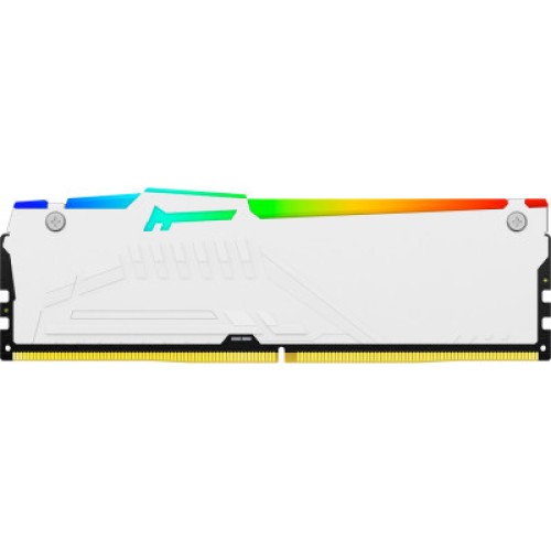 Модуль памяти для компьютера DDR5 32GB 6000 MHz FURY Beast White RGB Kingston Fury (ex.HyperX) (KF560C40BWA-32) Модуль памяти для компьютера DDR5 32GB 6000 MHz FURY Beast White RGB Kingston Fury (ex.HyperX) (KF560C40BWA-32)