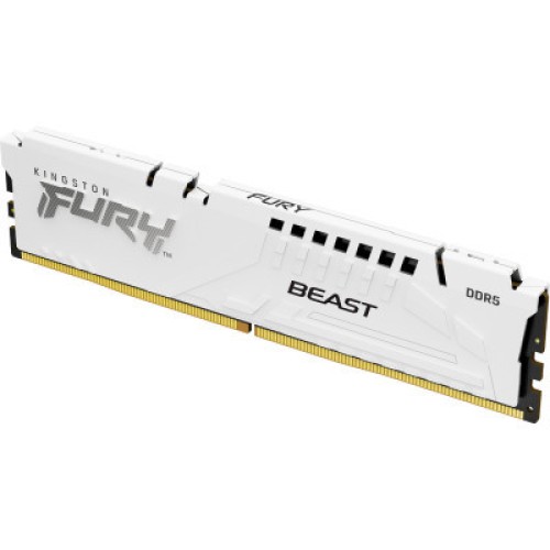 Модуль памяти для компьютера DDR5 32GB 6000 MHz FURY Beast White Kingston Fury (ex.HyperX) (KF560C40BW-32) Модуль памяти для компьютера DDR5 32GB 6000 MHz FURY Beast White Kingston Fury (ex.HyperX) (KF560C40BW-32)