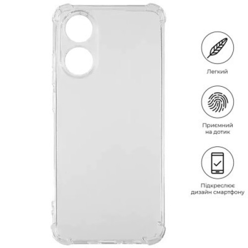 Чехол для мобильного телефона BeCover Anti-Shock Oppo A38 / A18 Clear (710353)