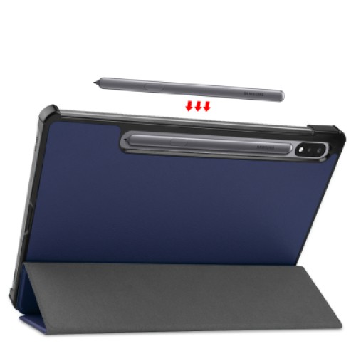 Чехол для планшета BeCover Smart Case Samsung Tab S9 (SM-X710/SM-X716)/S9 FE (SM-X510/SM-X516B) 11.0" Deep Blue (709891)