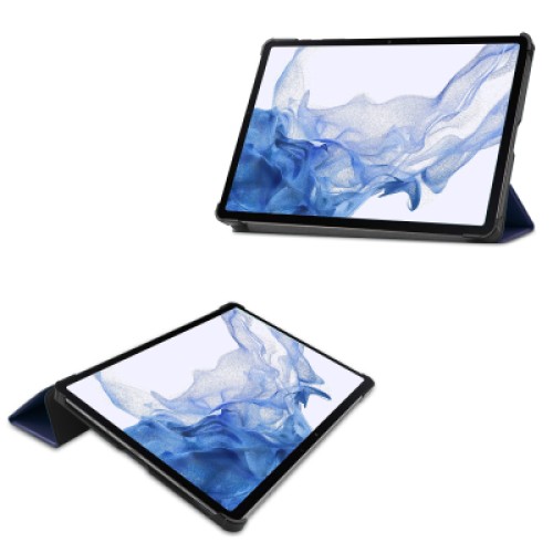 Чехол для планшета BeCover Smart Case Samsung Tab S9 (SM-X710/SM-X716)/S9 FE (SM-X510/SM-X516B) 11.0" Deep Blue (709891)