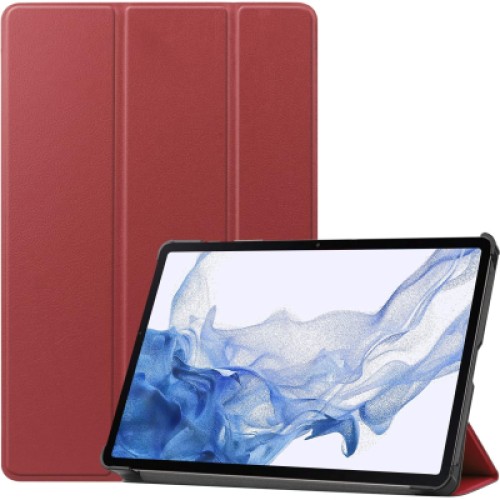 Чехол для планшета BeCover Smart Case Samsung Tab S9 (SM-X710/SM-X716)/S9 FE (SM-X510/SM-X516B) 11.0" Red Wine (709893)