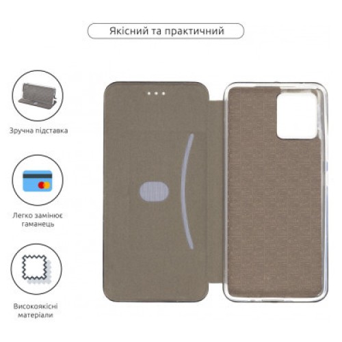 Чехол для мобильного телефона Armorstandart G-Case Motorola G72 Black (ARM63922)