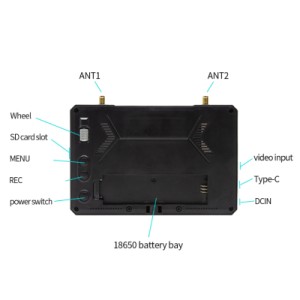 Монітор FPV Skyzone M5 DVR 5.8GHz 56CH L,X Band (M5F)