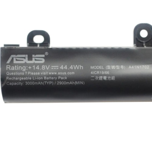 Аккумулятор для ноутбука ASUS PU1440 A41N1702, 3000mAh (44.4Wh), 4cell, 14.8V, Li-ion (A47813)