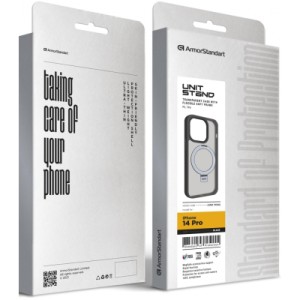 Чохол до мобільного телефона Armorstandart Unit Stand Apple iPhone 14 Pro Black (ARM70560)