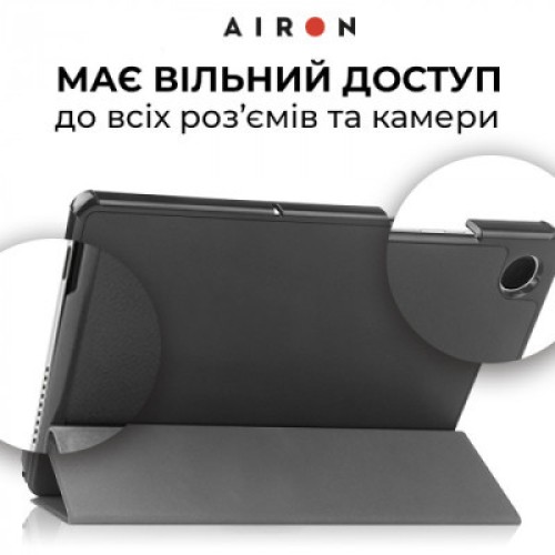 Чехол для планшета AirOn Premium Samsung Galaxy Tab A9 Plus 11'' 2023 + film (4822352781102)