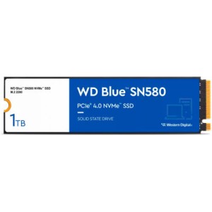 Накопитель SSD M.2 2280 1TB SN580 Blue WD (WDS100T3B0E)