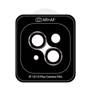Стекло защитное Armorstandart Camera Pro Apple iPhone 15 / 15 Plus Pink (ARM73313)