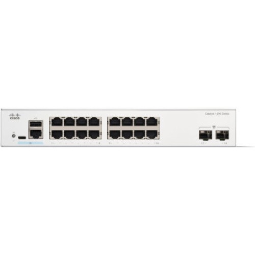 Коммутатор сетевой Cisco C1200-16T-2G