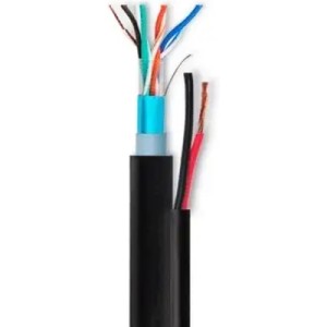 Кабель мережевий OK-Net FTP 305м 4х2х0,51 зовнішній, + 2*0.75 мм2 (КППЭ-ВП (100) 4*2*0,51+2*0,75мм2 / 305)