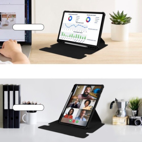 Чехол для планшета BeCover 360° Rotatable Samsung Tab S9 Plus (SM-X810/SM-X816)/S9 FE Plus (SM-X610/SM-X616) 12.4" Black (710398)