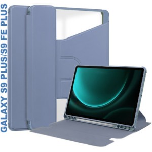 Чехол для планшета BeCover 360° Rotatable Samsung Tab S9 Plus (SM-X810/SM-X816)/S9 FE Plus (SM-X610/SM-X616) 12.4" Purple (710403)