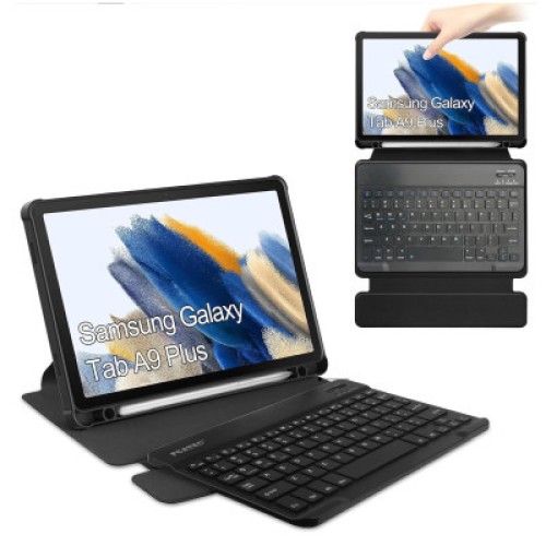 Чехол для планшета BeCover Keyboard 360° Rotatable Samsung Tab A9 Plus SM-X210/SM-X215/SM-X216 11.0" Black (710329)