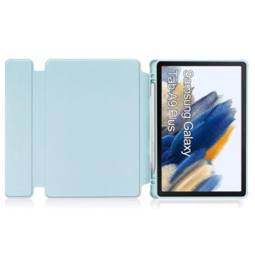Чехол для планшета BeCover Keyboard 360° Rotatable Samsung Tab A9 Plus SM-X210/SM-X215/SM-X216 11.0" Light Blue (710332)