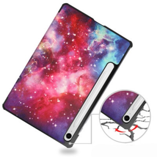Чехол для планшета BeCover Smart Case Samsung Tab S9 (SM-X710/SM-X716)/S9 FE (SM-X510/SM-X516B) 11.0" Space (710422)