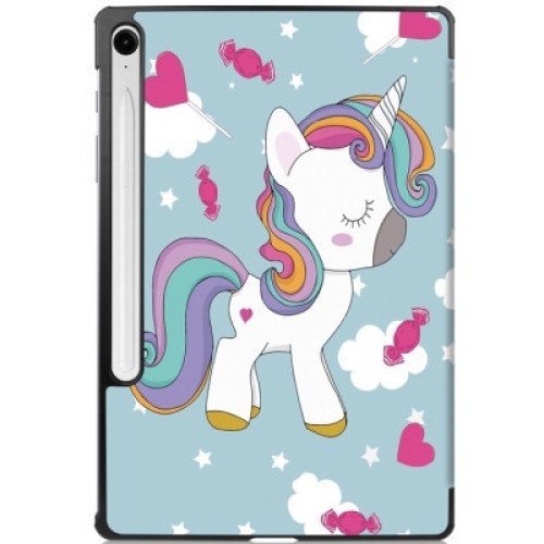Чехол для планшета BeCover Smart Case Samsung Tab S9 (SM-X710/SM-X716)/S9 FE (SM-X510/SM-X516B) 11.0" Unicorn (710425)