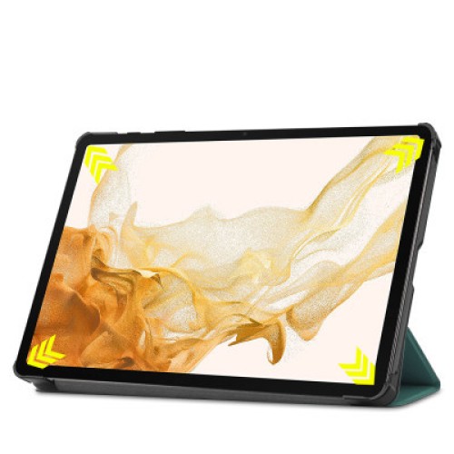 Чехол для планшета BeCover Smart Case Samsung Tab S9 Plus (SM-X810/SM-X816)/S9 FE Plus (SM-X610/SM-X616) 12.4" Dark Green (710323)