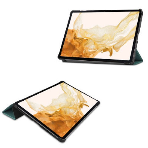 Чехол для планшета BeCover Smart Case Samsung Tab S9 Plus (SM-X810/SM-X816)/S9 FE Plus (SM-X610/SM-X616) 12.4" Dark Green (710323)