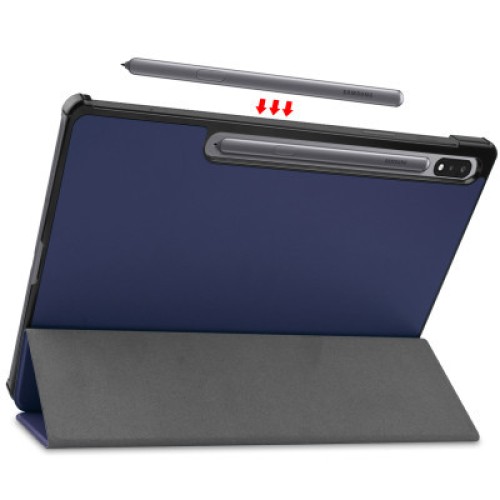 Чехол для планшета BeCover Smart Case Samsung Tab S9 Plus (SM-X810/SM-X816)/S9 FE Plus (SM-X610/SM-X616) 12.4" Deep Blue (710322)
