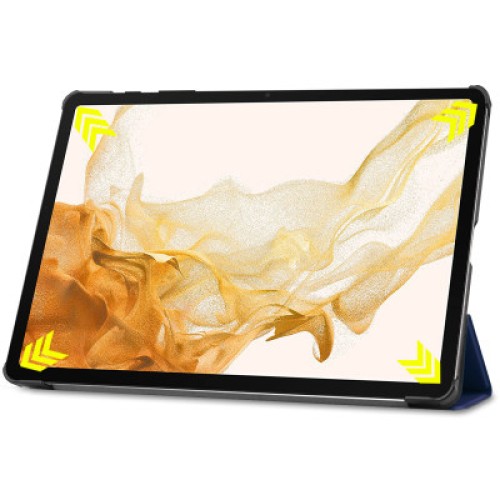Чехол для планшета BeCover Smart Case Samsung Tab S9 Plus (SM-X810/SM-X816)/S9 FE Plus (SM-X610/SM-X616) 12.4" Deep Blue (710322)