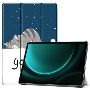 Чехол для планшета BeCover Smart Case Samsung Tab S9 Plus (SM-X810/SM-X816)/S9 FE Plus (SM-X610/SM-X616) 12.4" Good Night (710378)