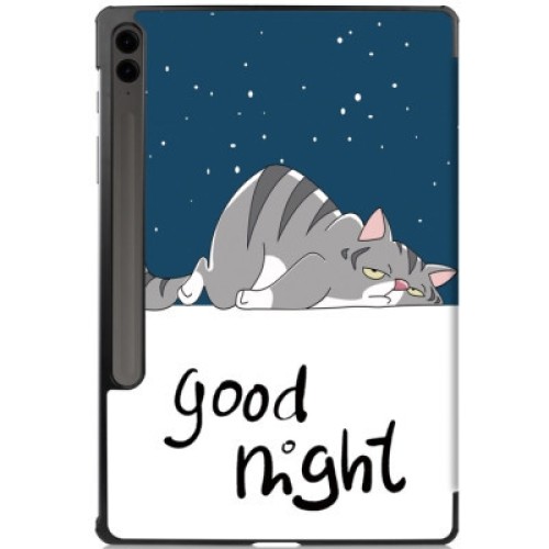 Чехол для планшета BeCover Smart Case Samsung Tab S9 Plus (SM-X810/SM-X816)/S9 FE Plus (SM-X610/SM-X616) 12.4" Good Night (710378)