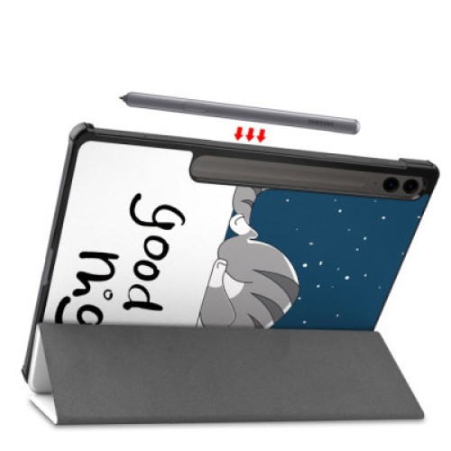 Чехол для планшета BeCover Smart Case Samsung Tab S9 Plus (SM-X810/SM-X816)/S9 FE Plus (SM-X610/SM-X616) 12.4" Good Night (710378)